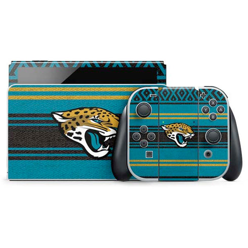 NFL Jacksonville Jaguars Trailblazer Nintendo Skins