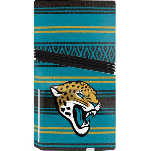NFL Jacksonville Jaguars Trailblazer PS5 Pro Disk Console Skin