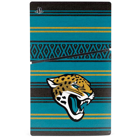 NFL Jacksonville Jaguars Trailblazer PS5 Slim Digital Edition Console Skin