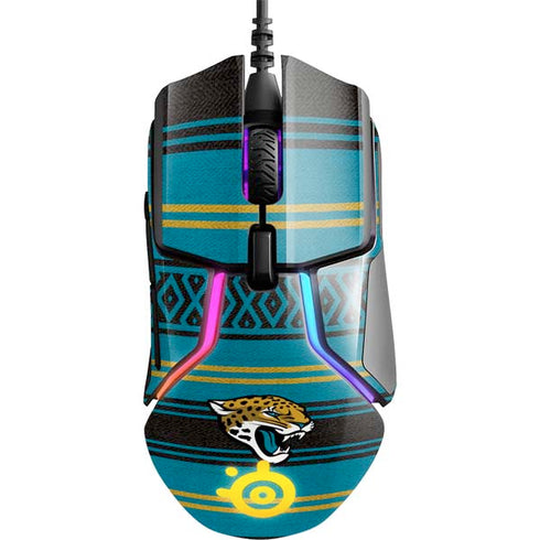 NFL Jacksonville Jaguars Trailblazer SteelSeries Rival 600 Gaming Mouse Skin
