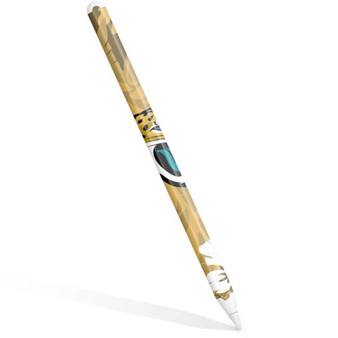 NFL Jacksonville Jaguars Tropical Print Apple Pencil (2nd Gen 2019) Skin