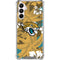 NFL Jacksonville Jaguars Tropical Print Galaxy A16 5G Clear Case
