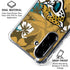 NFL Jacksonville Jaguars Tropical Print Galaxy A36 5G Clear Case