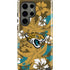 NFL Jacksonville Jaguars Tropical Print Galaxy S23 Ultra Pro Case