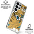 NFL Jacksonville Jaguars Tropical Print Galaxy S25 Ultra Clear Case