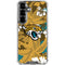 NFL Jacksonville Jaguars Tropical Print Galaxy S26 Plus Clear Case