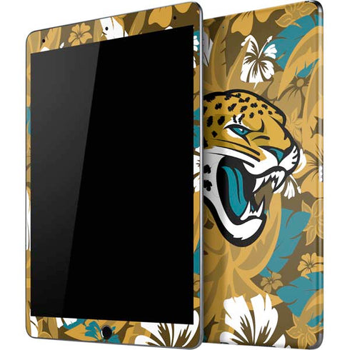NFL Jacksonville Jaguars Tropical Print iPad Skins