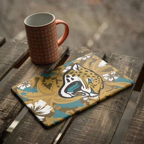 NFL Jacksonville Jaguars Tropical Print iPad Skins