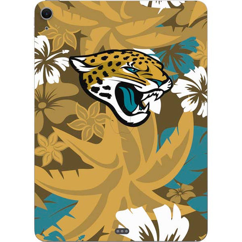 NFL Jacksonville Jaguars Tropical Print Apple iPad Air Skin