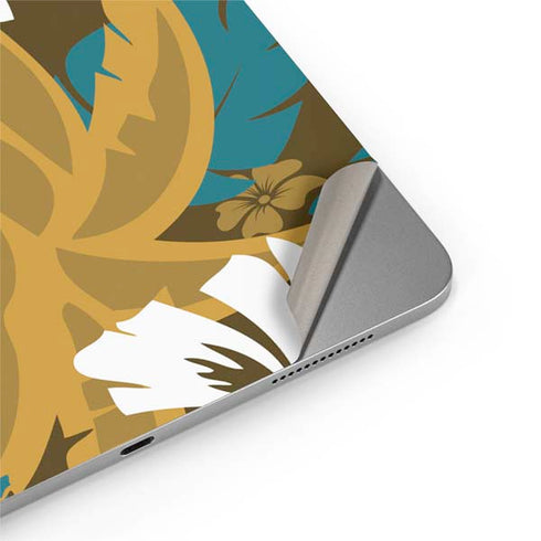 NFL Jacksonville Jaguars Tropical Print Apple iPad Air Skin