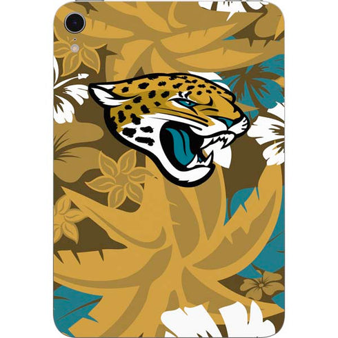 NFL Jacksonville Jaguars Tropical Print Apple iPad Mini Skin