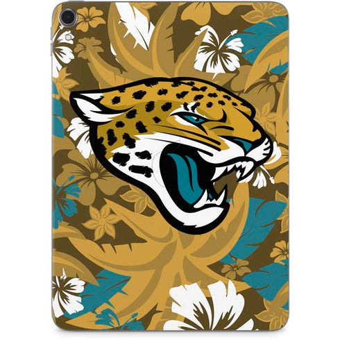 NFL Jacksonville Jaguars Tropical Print Apple iPad Pro Skin