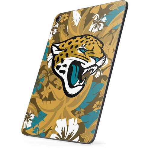 NFL Jacksonville Jaguars Tropical Print Apple iPad Pro Skin