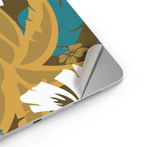 NFL Jacksonville Jaguars Tropical Print iPad Pro 13in M4 (2024) Skin