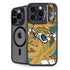 NFL Jacksonville Jaguars Tropical Print iPhone 13 Pro Kickstand Case