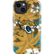 NFL Jacksonville Jaguars Tropical Print iPhone 15 Impact Case