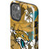 NFL Jacksonville Jaguars Tropical Print iPhone 15 Impact Case