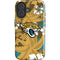 NFL Jacksonville Jaguars Tropical Print iPhone 16 Impact Case