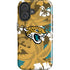 NFL Jacksonville Jaguars Tropical Print iPhone 16 Plus Impact Case