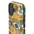 NFL Jacksonville Jaguars Tropical Print iPhone 16 Plus Impact Case