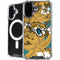 NFL Jacksonville Jaguars Tropical Print iPhone 16 Plus MagSafe Case