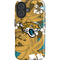 NFL Jacksonville Jaguars Tropical Print iPhone 16 Plus Magsafe Impact Case