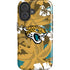 NFL Jacksonville Jaguars Tropical Print iPhone 16 Plus Magsafe Impact Case