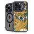 NFL Jacksonville Jaguars Tropical Print iPhone 16 Pro Kickstand Case