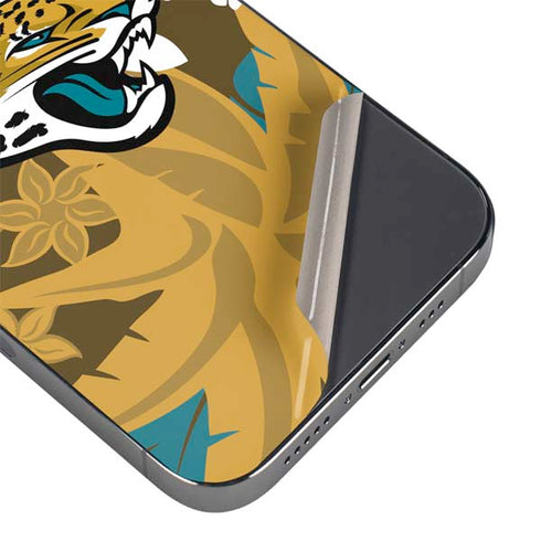 NFL Jacksonville Jaguars Tropical Print iPhone 16 Pro Skin