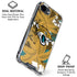 NFL Jacksonville Jaguars Tropical Print iPhone 16e Clear Case