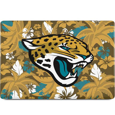 NFL Jacksonville Jaguars Tropical Print MacBook Skins