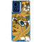 NFL Jacksonville Jaguars Tropical Print Moto G Play 4G (2024) Clear Case