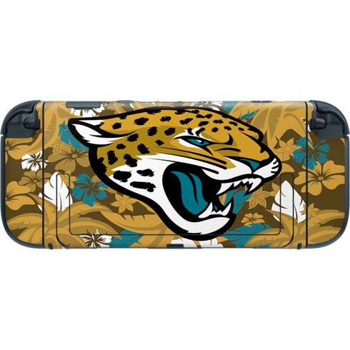 NFL Jacksonville Jaguars Tropical Print Nintendo Switch 2 (2025) with Joy-Con Skin