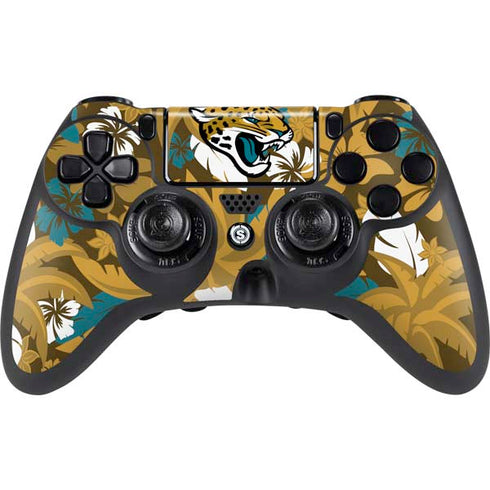 NFL Jacksonville Jaguars Tropical Print PlayStation PS4 Skins