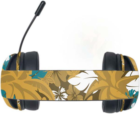 NFL Jacksonville Jaguars Tropical Print Razer Kraken X Skin