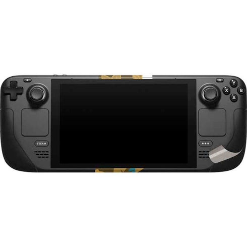 NFL Jacksonville Jaguars Tropical Print Steam Deck Handheld Gaming Computer Skin