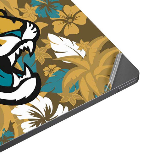 NFL Jacksonville Jaguars Tropical Print Surface Laptop 7 15in Skin