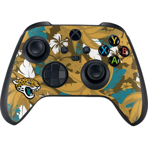 NFL Jacksonville Jaguars Tropical Print Xbox Series X Bundle Skin