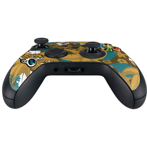 NFL Jacksonville Jaguars Tropical Print Xbox Series X Controller Skin