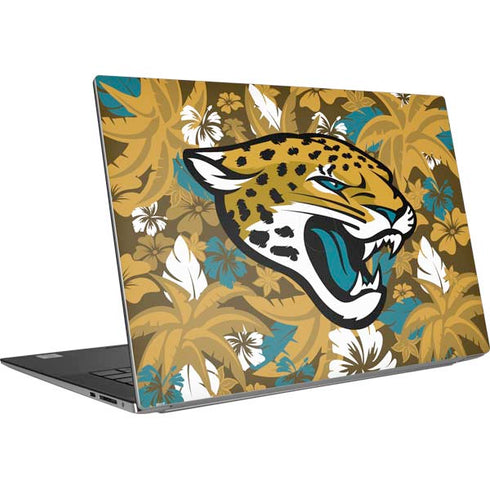 NFL Jacksonville Jaguars Tropical Print Dell XPS Skin