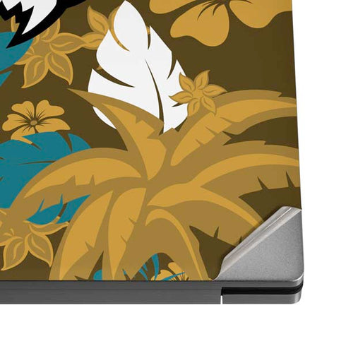 NFL Jacksonville Jaguars Tropical Print Dell XPS Skin
