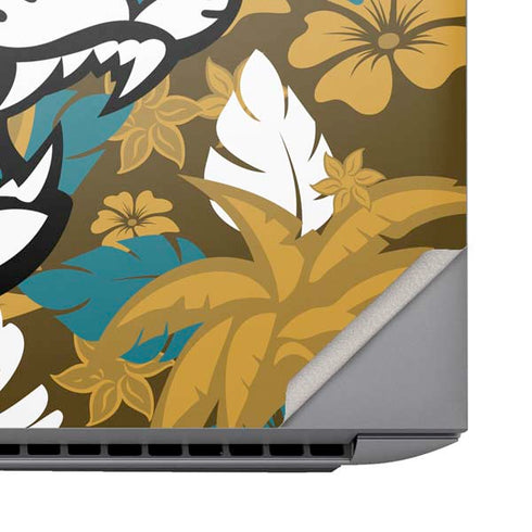 NFL Jacksonville Jaguars Tropical Print HP ZBook Fury 16 G10 Skin