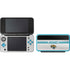 NFL Jacksonville Jaguars White Striped Nintendo 2DS XL (2017) Skin