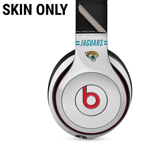 NFL Jacksonville Jaguars White Striped Beats Solo 3 Wireless Skin