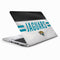 NFL Jacksonville Jaguars White Striped HP Elitebook Skin