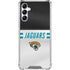 NFL Jacksonville Jaguars White Striped Gabb Phone 4 Clear Case