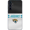 NFL Jacksonville Jaguars White Striped Galaxy A35 5G Skin