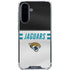 NFL Jacksonville Jaguars White Striped Galaxy A36 5G Clear Case