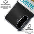 NFL Jacksonville Jaguars White Striped Galaxy A36 5G Clear Case
