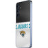 NFL Jacksonville Jaguars White Striped Galaxy A55 5G Skin